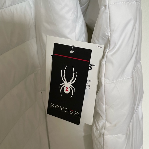 Spyder Womens’ Boundless Long Packable Hooded Puffer Jacket NWT - Picture 3 of 4